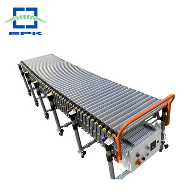 qualità  Motorized Heat Resistant Automatic Powered Stainless Steel Driven Flexible Roller Conveyors fabbrica