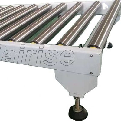 qualità  Hairise Heat Resistant Telescopic Plastic Skid Wheel Roller Conveyor fabbrica