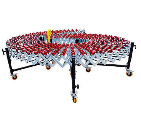 LIANGZO Conveyor Belt Heat Resistant Gravity Skate Wheel Nylon Conveyor For Truck Loading Unloading Rollers youtube conveyor